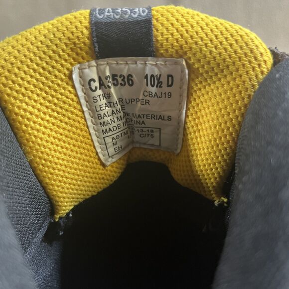 Carolina Waterproof Composite Toe Work Boots CA3536 Men's Brown Size 10.5‎ D - Picture 15 of 16